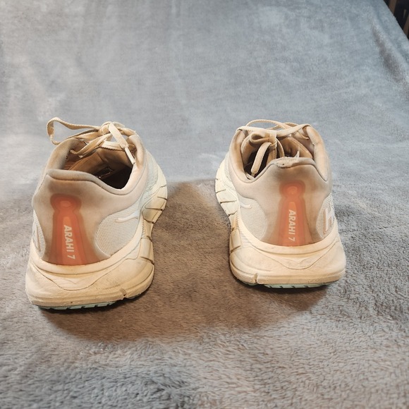 Hoka One One Shoes Womens 9.5D Wide Gray Arahi 7 Sneakers 1147890‎ VRM - Picture 5 of 12